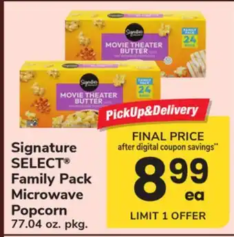 ACME Signature SELECT Family Pack Microwave Popcorn offer