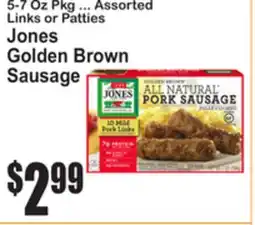 SuperFresh Jones Golden Brown Sausage offer