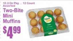 SuperFresh Two-Bite Mini Muffins offer