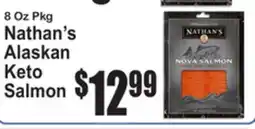 SuperFresh Nathan's Alaskan Keto Salmon offer