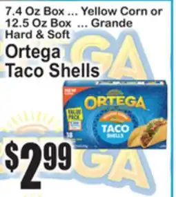 SuperFresh Ortega Taco Shells offer