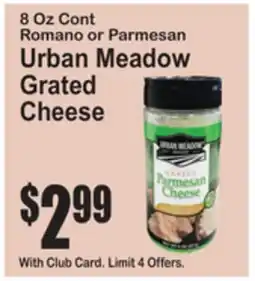 SuperFresh Urban Meadow Grated Cheese offer