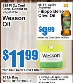 SuperFresh Wesson Oil offer