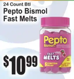SuperFresh Pepto Bismol Fast Melts offer