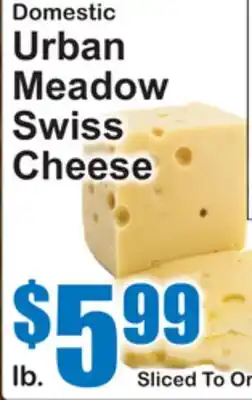 SuperFresh Domestic Urban Meadow Swiss Cheese offer