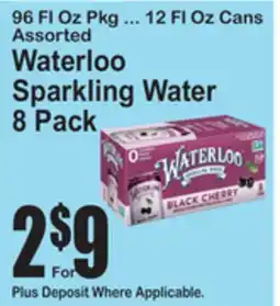 SuperFresh Waterloo Sparkling Water offer