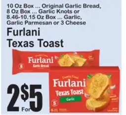 SuperFresh Furlani Texas Toast offer