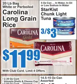 SuperFresh Carolina Long Grain Rice offer