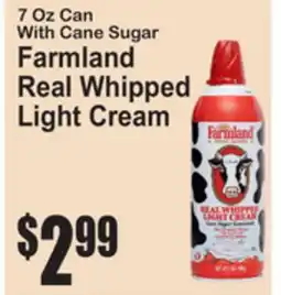 SuperFresh Farmland Real Whipped Light Cream offer