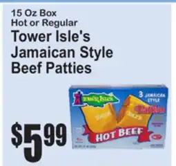 SuperFresh Tower Isle's Jamaican Style Beef Patties offer