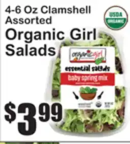 SuperFresh Organic Girl Salads offer