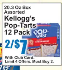 SuperFresh 20.3 Oz Box Assorted Kellogg's Pop-Tarts offer