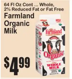 SuperFresh Farmland Organic Milk offer