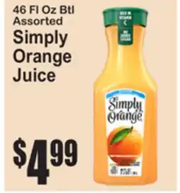 SuperFresh Simply Orange Juice offer