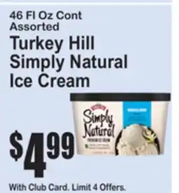 SuperFresh Turkey Hill Simply Natural Ice Cream offer