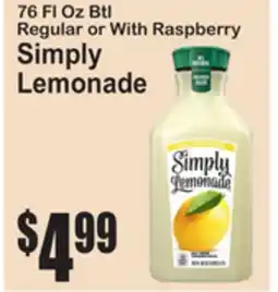 SuperFresh Simply Lemonade offer