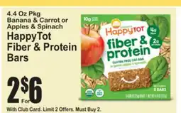 SuperFresh HappyTot Fiber & Protein Bars offer