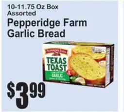 SuperFresh Pepperidge Farm Garlic Bread offer
