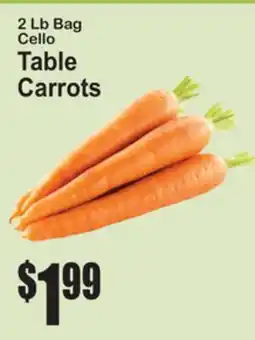 SuperFresh Table Carrots offer