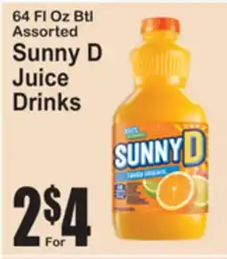SuperFresh Sunny D Juice Drinks offer