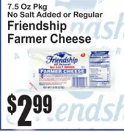 SuperFresh Friendship Farmer Cheese offer
