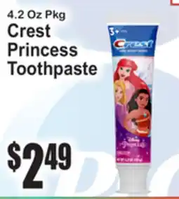 SuperFresh Crest Princess Toothpaste offer