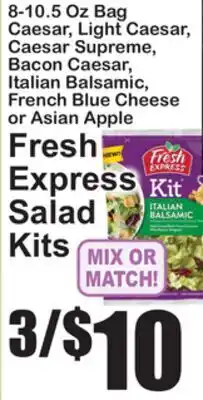 SuperFresh Fresh Express Salad Kits offer