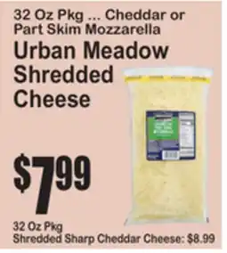 SuperFresh Urban Meadow Shredded Cheese offer
