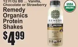 SuperFresh Remedy Organics Protein Shakes offer