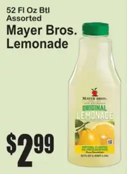 SuperFresh Mayer Bros. Lemonade offer