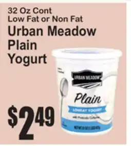 SuperFresh Urban Meadow Plain Yogurt offer
