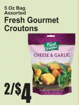 SuperFresh Fresh Gourmet Croutons offer