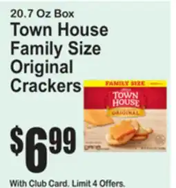 SuperFresh Town House Family Size Original Crackers offer