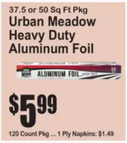 SuperFresh Urban Meadow Heavy Duty Aluminum Foil offer