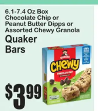 SuperFresh Quaker Bars offer