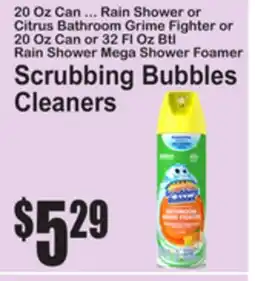 SuperFresh Scrubbing Bubbles Cleaners offer