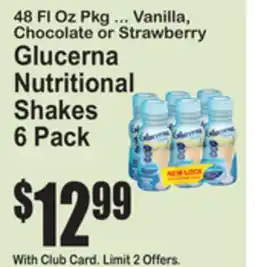 SuperFresh Glucerna Nutritional Shakes offer