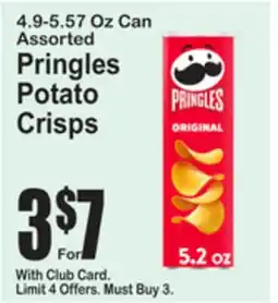SuperFresh Pringles Potato Crisps offer