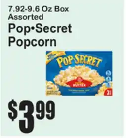 SuperFresh Assorted Pop•Secret Popcorn offer