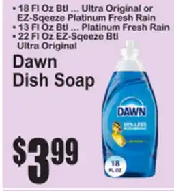 SuperFresh Dawn Dish Soap offer