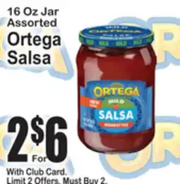 SuperFresh Ortega Salsa offer