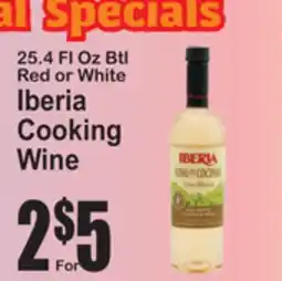 SuperFresh Iberia Cooking Wine offer