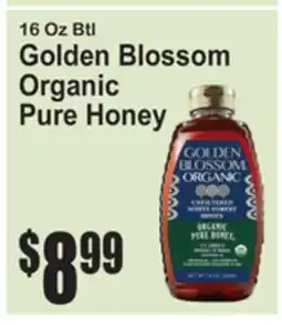 SuperFresh 16 Oz Btl Golden Blossom Organic Pure Honey offer
