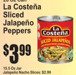 SuperFresh La Costeña Sliced Jalapeño Peppers offer