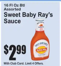 SuperFresh Sweet Baby Ray's Sauce offer