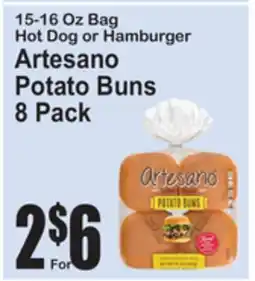 SuperFresh Artesano Potato Buns offer