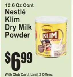 SuperFresh Nestlé Klim Dry Milk Powder offer