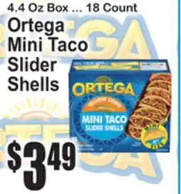 SuperFresh Ortega Mini Taco Slider Shells offer