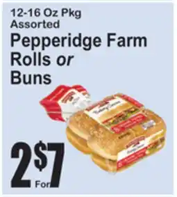 SuperFresh Pepperidge Farm Rolls or Buns offer