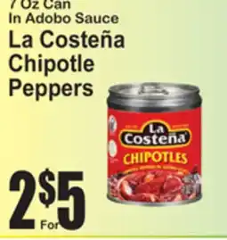 SuperFresh La Costeña Chipotle Peppers offer
